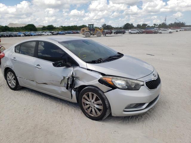 KIA FORTE EX 2015 with VIN KNAFX4A85F5346670 - Photo from auction
