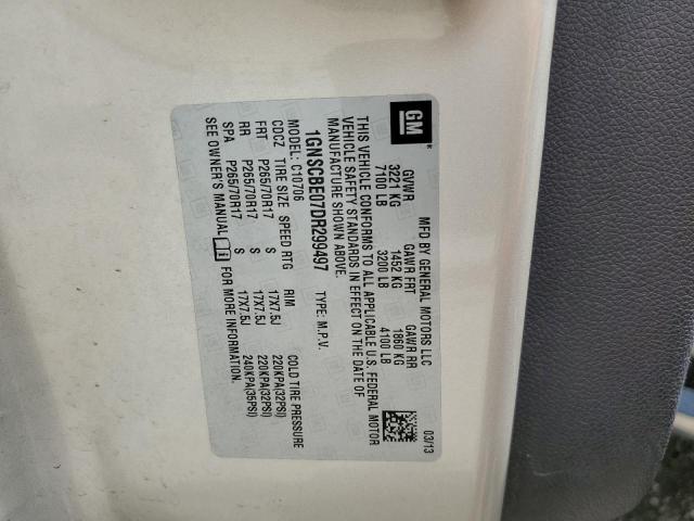 Photo 10 from auction – 2013 CHEVROLET TAHOE C150 with VIN 1GNSCBE07DR299497