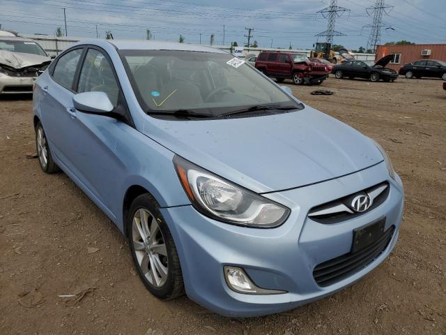 HYUNDAI ACCENT GLS 2012 with VIN KMHCU4AE2CU050863 - Photo from auction
