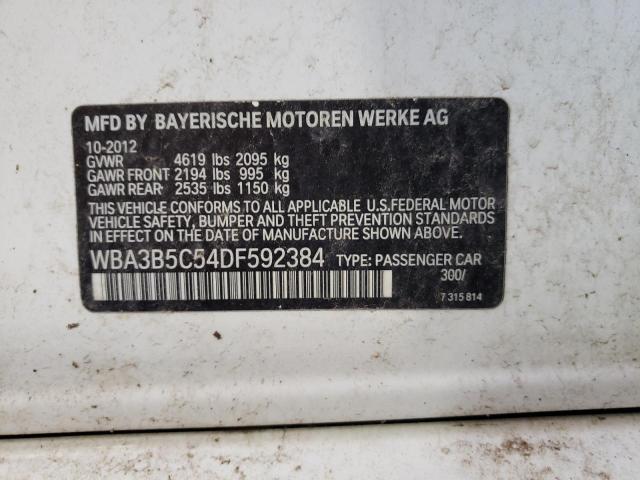 Photo 10 from auction – 2013 BMW 328 XI SUL with VIN WBA3B5C54DF592384