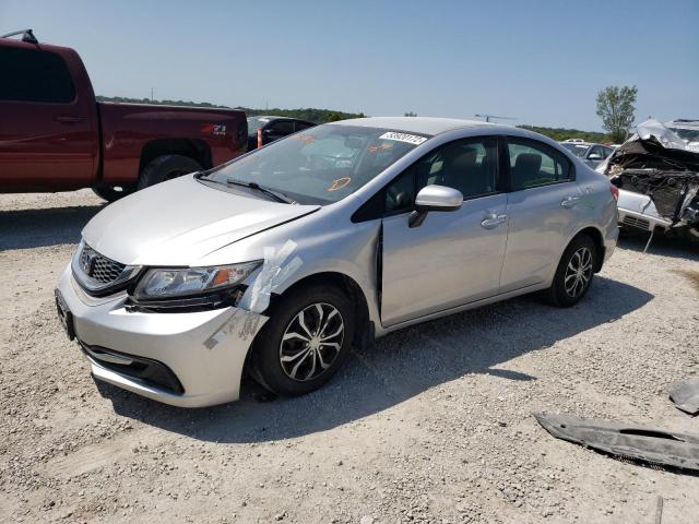 Photo 2 from auction – 2014 HONDA CIVIC LX with VIN 19XFB2F53EE006988