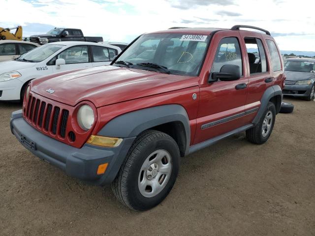 Photo 2 from auction – 2006 JEEP LIBERTY with VIN 1J4GL48K56W181907