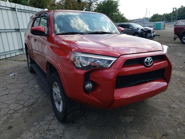 TOYOTA 4RUNNER SR 2015 with VIN JTEBU5JR5F5204954 - Photo from auction