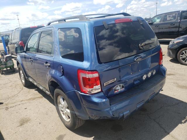 Photo 3 from auction – 2010 FORD ESCAPE XLT with VIN 1FMCU0D70AKA11283