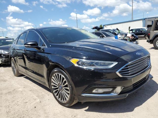FORD FUSION SE 2017 with VIN 3FA6P0HD0HR328565 - Photo from auction
