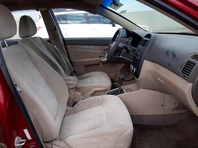 Photo 5 from auction – 2008 KIA SPECTRA EX with VIN KNAFE121585524893