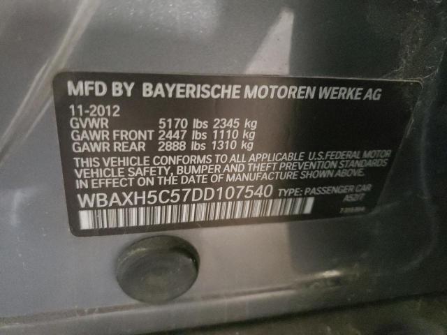 Photo 10 from auction – 2013 BMW 528 XI with VIN WBAXH5C57DD107540