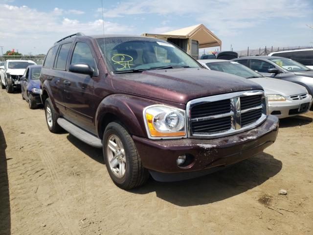 DODGE DURANGO SL 2004 with VIN 1D4HD48N14F202396 - Photo from auction