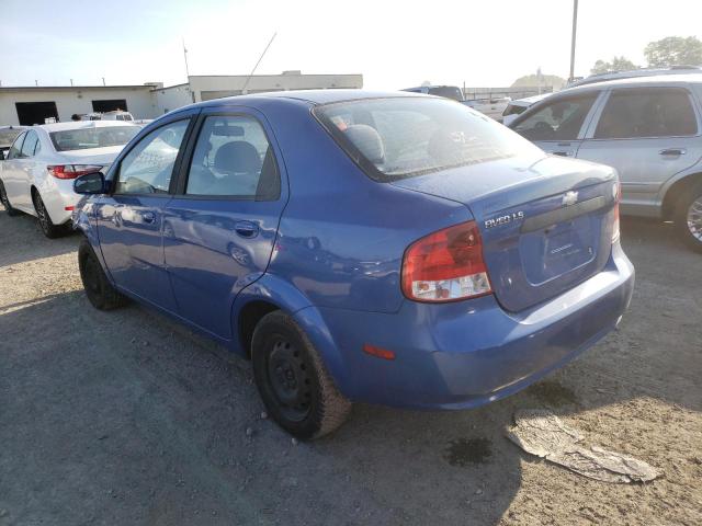 Photo 3 from auction – 2005 CHEVROLET AVEO BASE with VIN KL1TD52645B348791