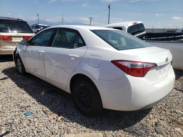 Photo 3 from auction – 2014 TOYOTA COROLLA L with VIN 5YFBURHE9EP154365