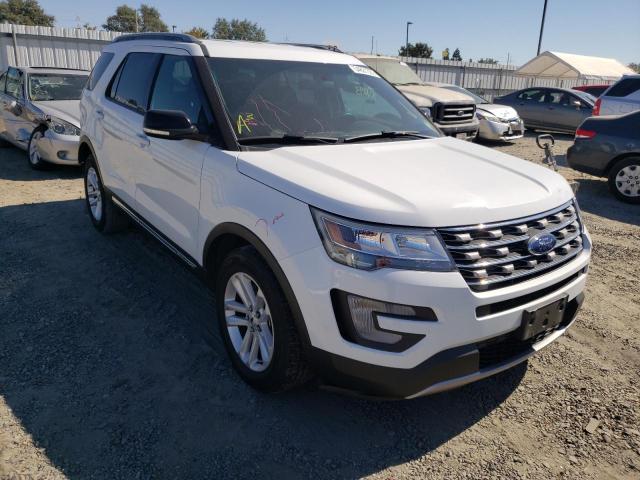 FORD EXPLORER X 2017 with VIN 1FM5K7D80HGC13456 - Photo from auction