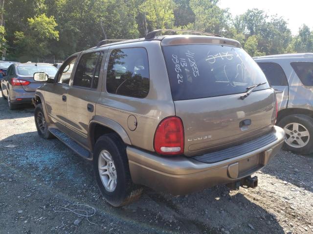 Photo 3 from auction – 2001 DODGE DURANGO with VIN 1B4HS28N21F557416