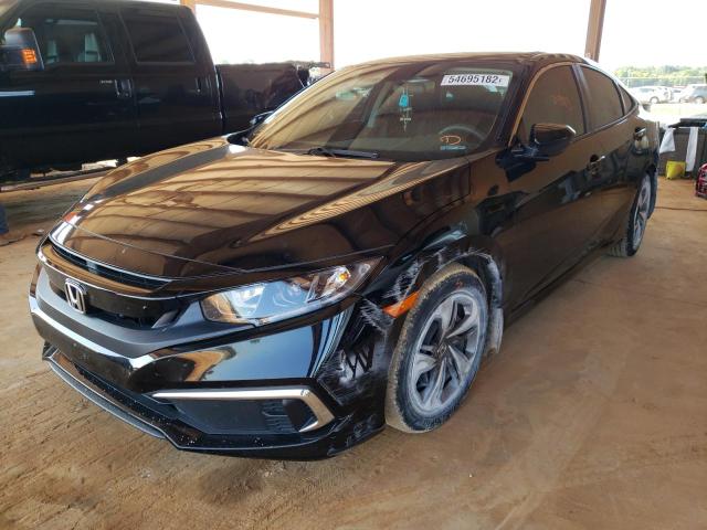 Photo 2 from auction – 2020 HONDA CIVIC LX with VIN 19XFC2F64LE010275