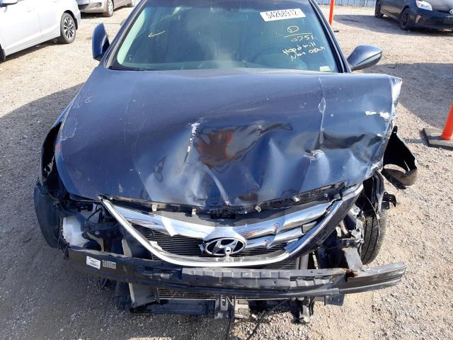 Photo 7 from auction – 2012 HYUNDAI SONATA GLS with VIN 5NPEB4AC6CH400751