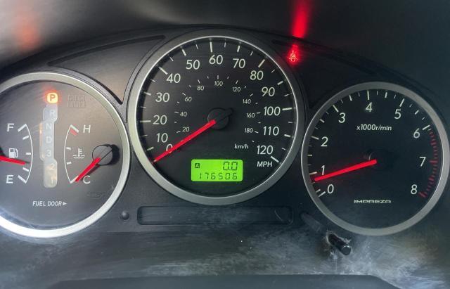 Photo 8 from auction – 2005 SUBARU IMPREZA RS with VIN JF1GD66505H523834
