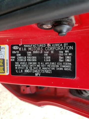 Photo 10 from auction – 2012 KIA SOUL + with VIN KNDJT2A62C7376821