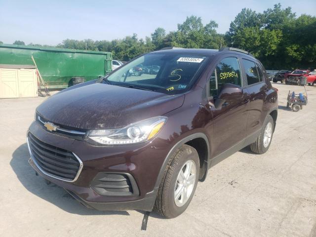 Photo 2 from auction – 2021 CHEVROLET TRAX 1LT with VIN KL7CJPSB4MB303680