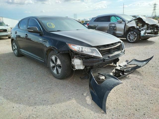 KIA OPTIMA HYB 2013 with VIN KNAGM4AD2D5041490 - Photo from auction