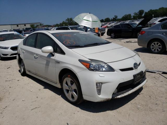 TOYOTA PRIUS 2013 with VIN JTDKN3DU4D5598465 - Photo from auction