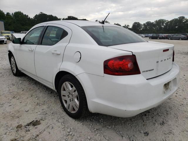 Photo 3 from auction – 2013 DODGE AVENGER SE with VIN 1C3CDZAB7DN602784