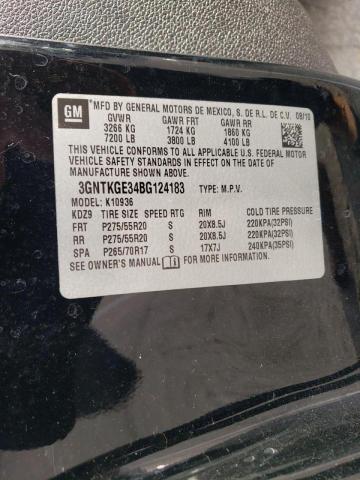 Photo 10 from auction – 2011 CHEVROLET AVALANCHE with VIN 3GNTKGE34BG124183