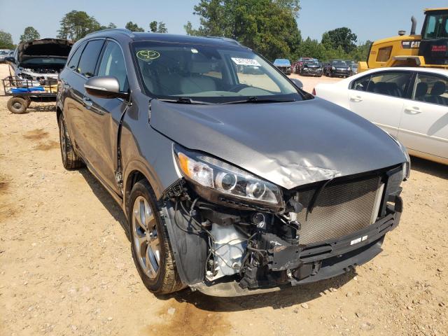 KIA SORENTO SX 2018 with VIN 5XYPKDA52JG423698 - Photo from auction