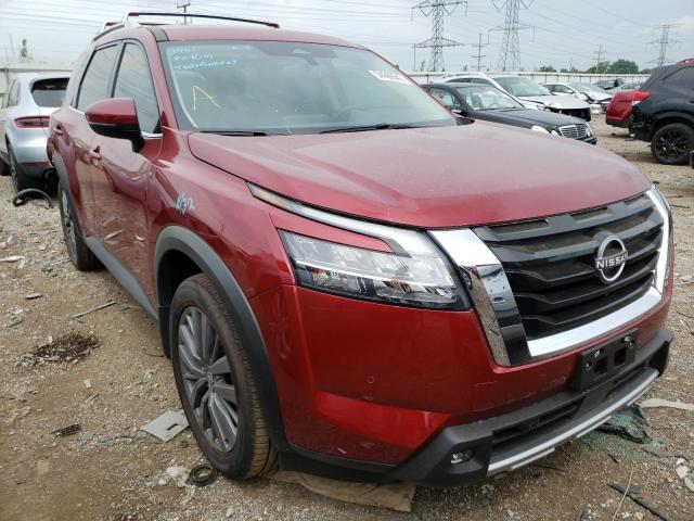 NISSAN PATHFINDER 2022 with VIN 5N1DR3CD4NC250365 - Photo from auction