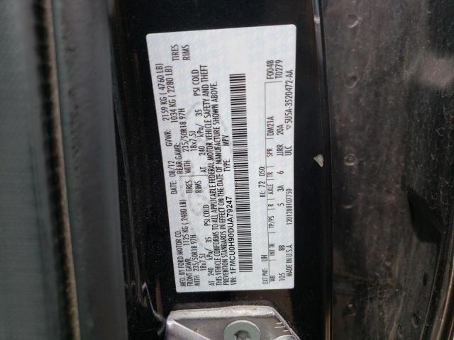 Photo 10 from auction – 2013 FORD ESCAPE SEL with VIN 1FMCU0H90DUA79247