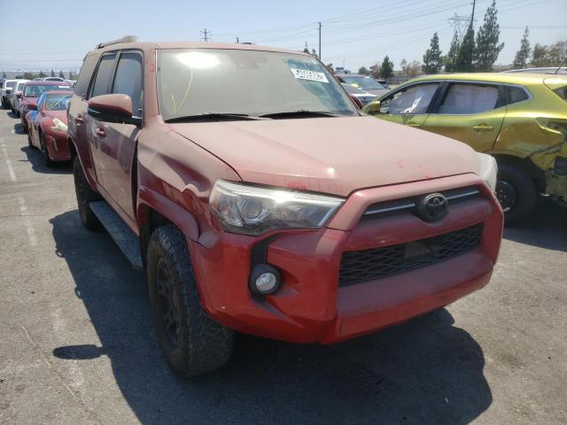 TOYOTA 4RUNNER SR 2020 with VIN JTEBU5JR5L5799073 - Photo from auction