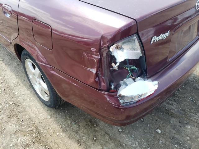 Photo 9 from auction – 2002 MAZDA PROTEGE DX with VIN JM1BJ225321621885