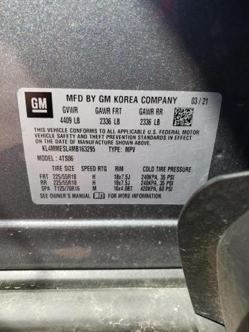 Photo 10 from auction – 2021 BUICK ENCORE GX with VIN KL4MMESL4MB163295