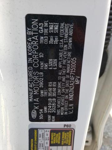 Photo 10 from auction – 2015 KIA SOUL with VIN KNDJN2A24F7151005