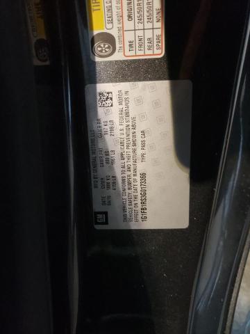 Photo 10 from auction – 2016 CHEVROLET CAMARO LT with VIN 1G1FB1RS3G0173366