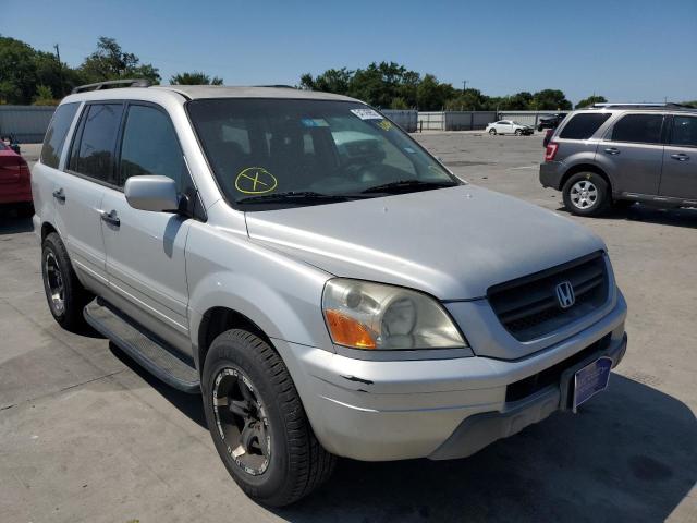 HONDA PILOT EX 2003 with VIN 2HKYF18423H621956 - Photo from auction
