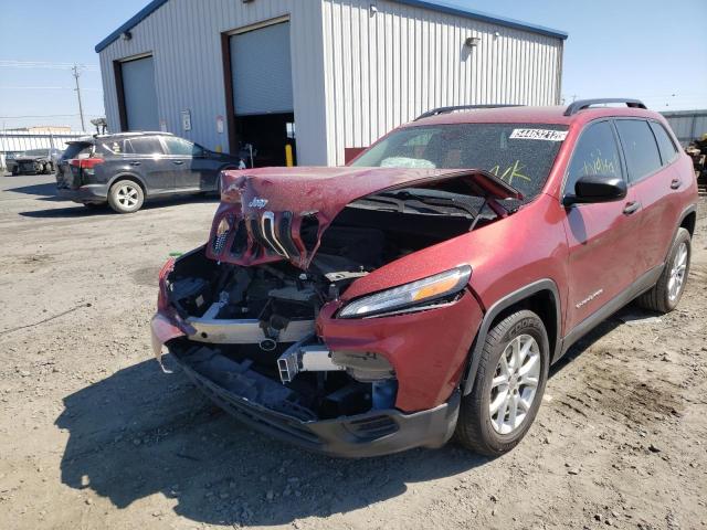 Photo 2 from auction – 2017 JEEP CHEROKEE S with VIN 1C4PJLAB5HW507790