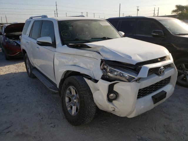 TOYOTA 4RUNNER SR 2016 with VIN JTEZU5JR2G5128366 - Photo from auction