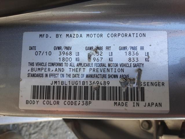 Photo 10 from auction – 2011 MAZDA 3 I with VIN JM1BL1UG1B1369489