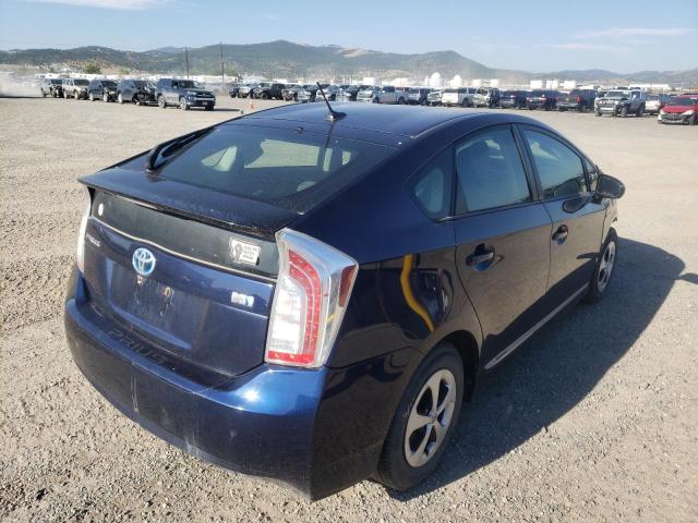 Photo 4 from auction – 2013 TOYOTA PRIUS with VIN JTDKN3DUXD1624798