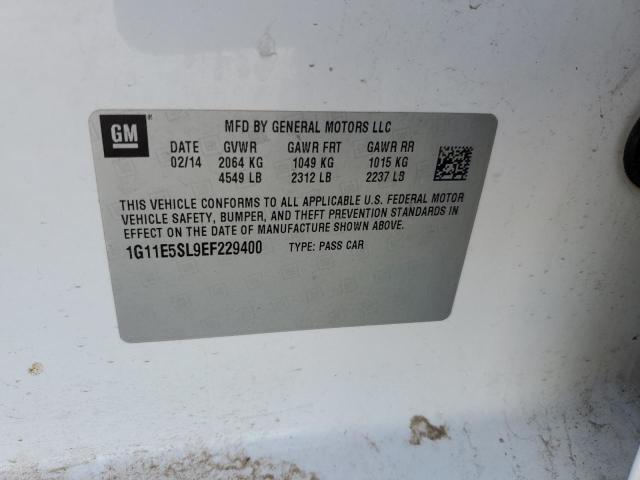Photo 10 from auction – 2014 CHEVROLET MALIBU 2LT with VIN 1G11E5SL9EF229400