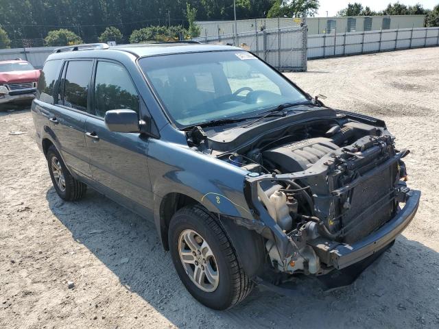 HONDA PILOT EXL 2005 with VIN 5FNYF18655B005428 - Photo from auction