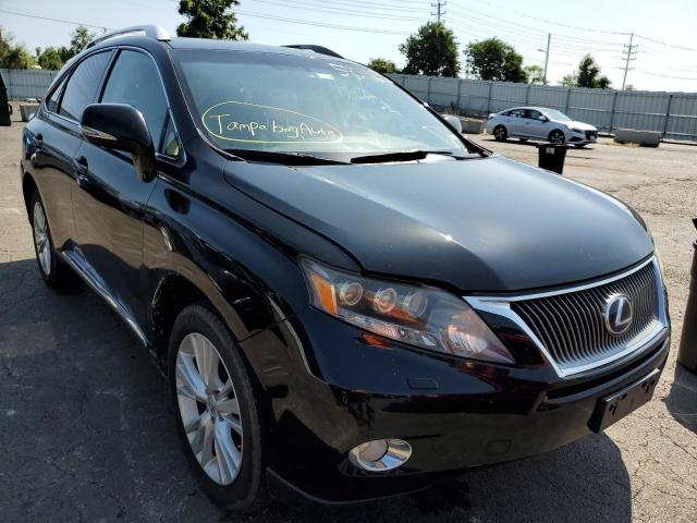LEXUS RX 450 2010 with VIN JTJBC1BA9A2014428 - Photo from auction