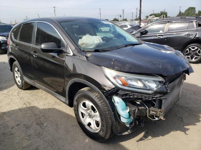 HONDA CR-V LX 2015 with VIN 2HKRM3H32FH551358 - Photo from auction