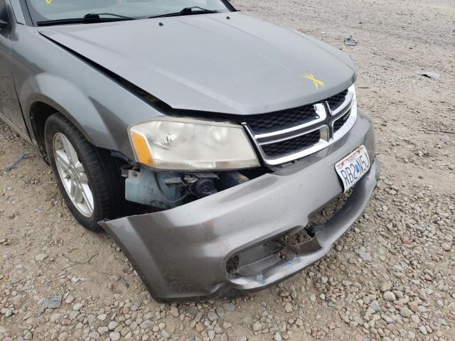 Photo 9 from auction – 2012 DODGE AVENGER SX with VIN 1C3CDZCB1CN198232