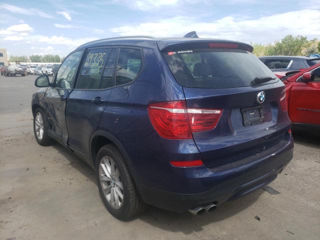 Photo 3 from auction – 2017 BMW X3 XDRIVE2 with VIN 5UXWX9C57H0T07161