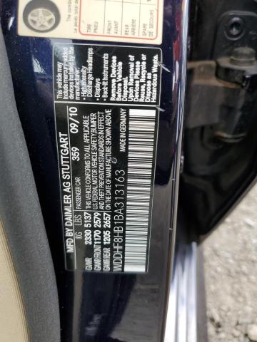 Photo 10 from auction – 2011 MERCEDES-BENZ E 350 4MAT with VIN WDDHF8HB1BA313163