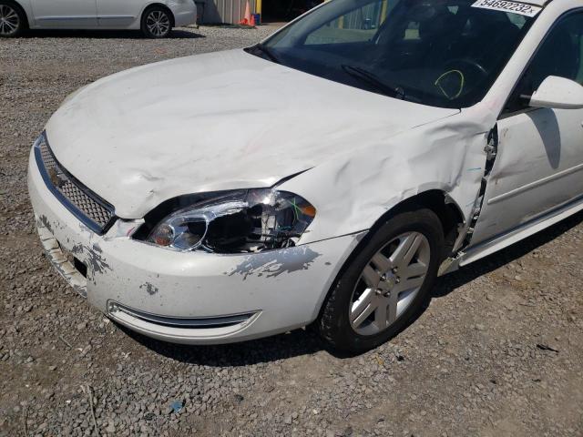 Photo 9 from auction – 2012 CHEVROLET IMPALA LT with VIN 2G1WG5E31C1296153