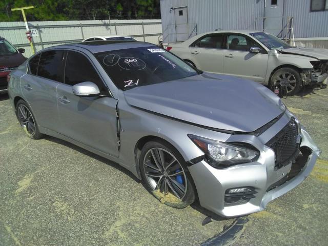 INFINITI Q50 BASE 2015 with VIN JN1BV7AP7FM335369 - Photo from auction
