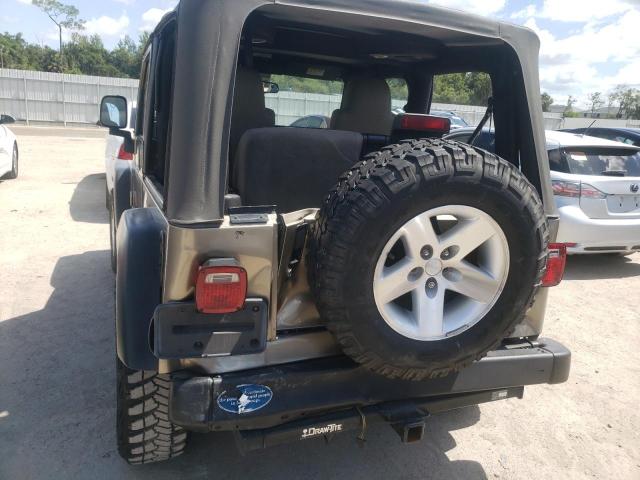 Photo 9 from auction – 2003 JEEP WRANGLER / with VIN 1J4FA69S53P370963