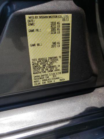 Photo 10 from auction – 2014 NISSAN ALTIMA 2.5 with VIN 1N4AL3AP2EC118328