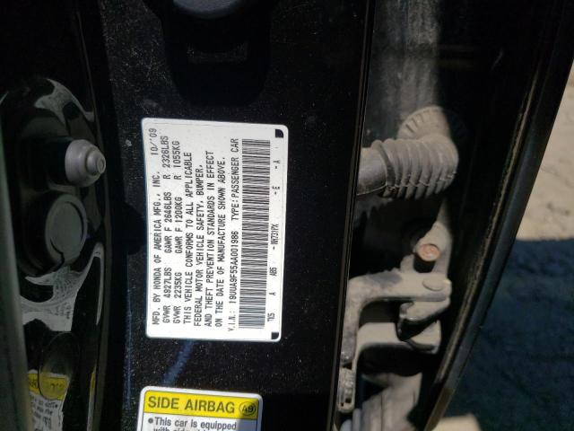 Photo 10 from auction – 2010 ACURA TL with VIN 19UUA9F55AA001986